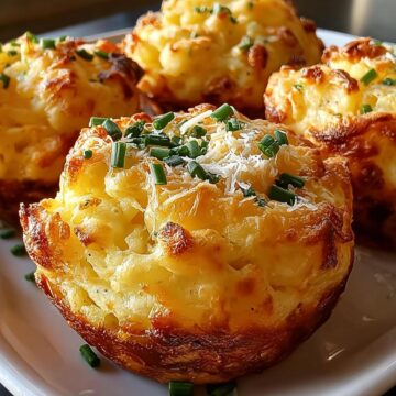 Cheesy Mashed Potato Puffs