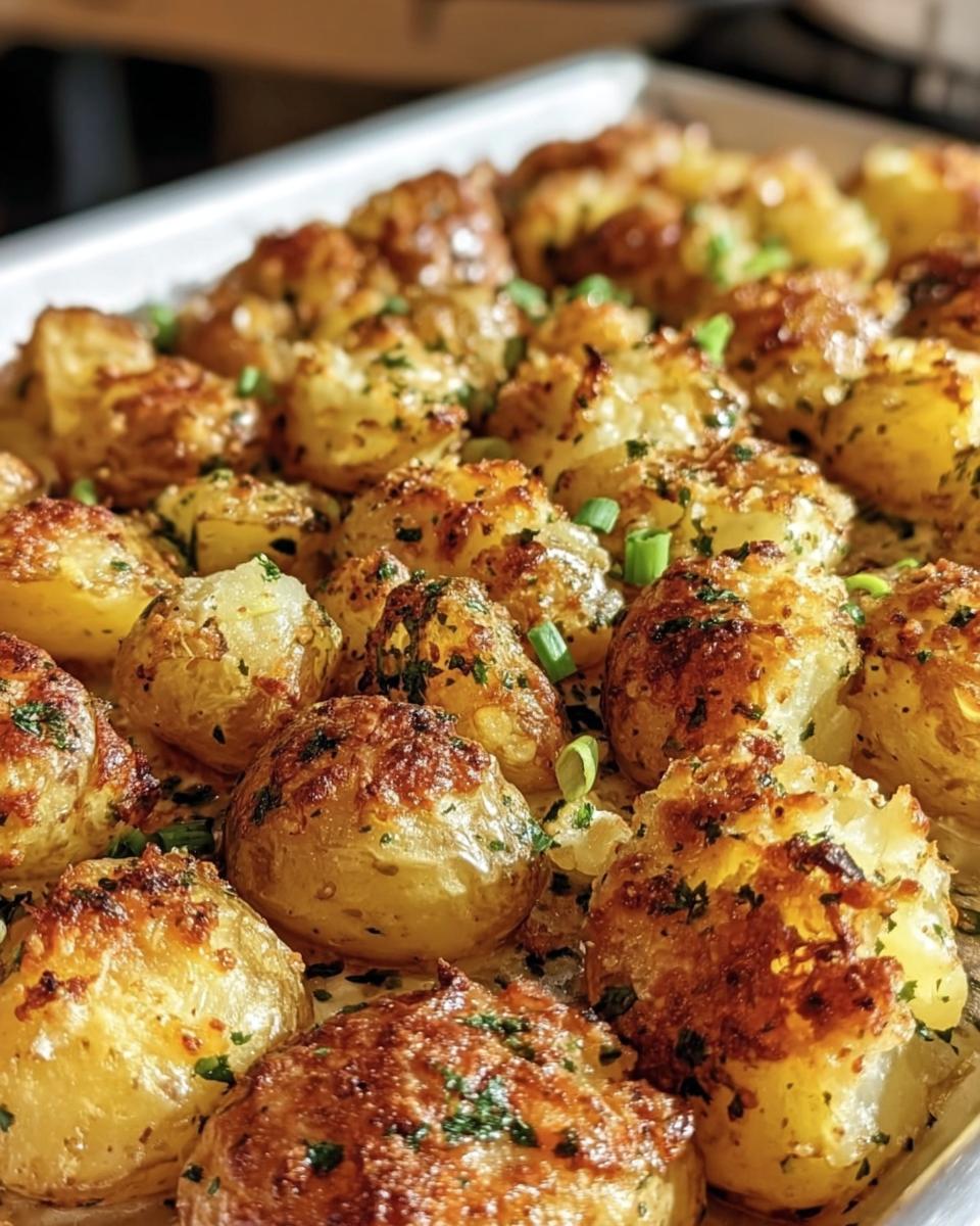 Cheesy Ranch Oven Roasted Potatoes - detail 1
