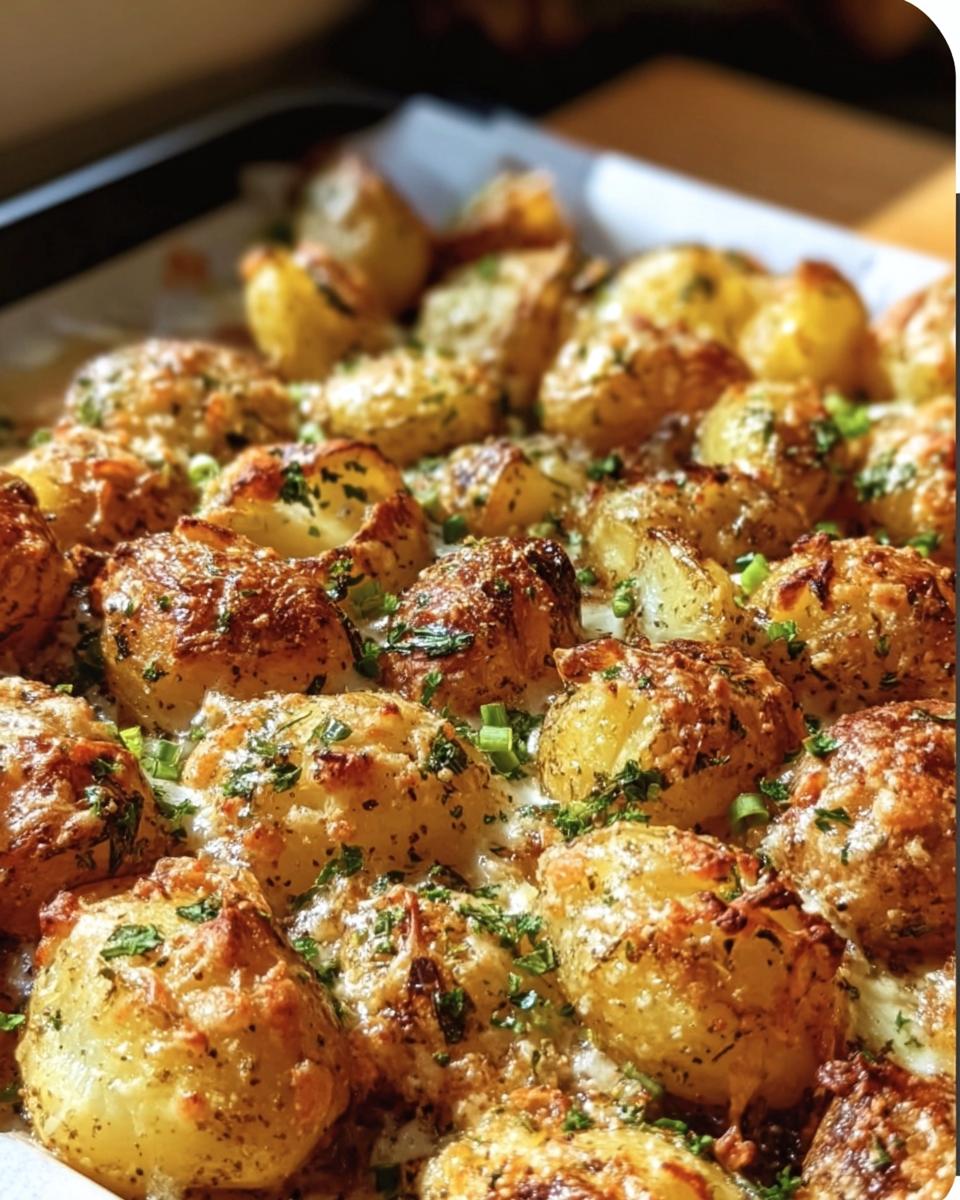 Cheesy Ranch Oven Roasted Potatoes - detail 2