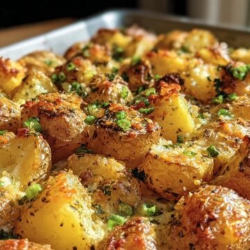Cheesy Ranch Oven Roasted Potatoes