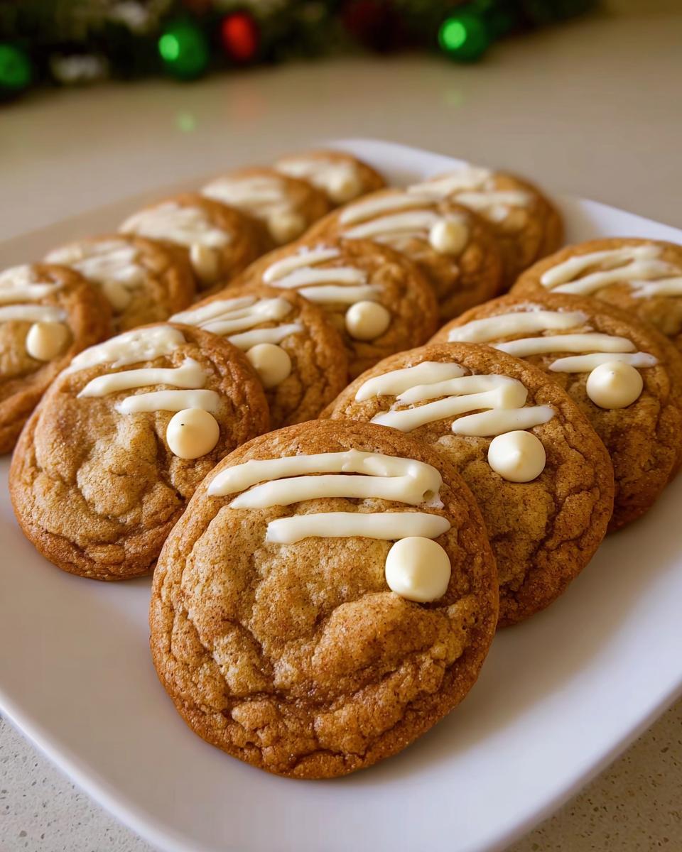 Chewy Maple Cinnamon Cookies - detail 1