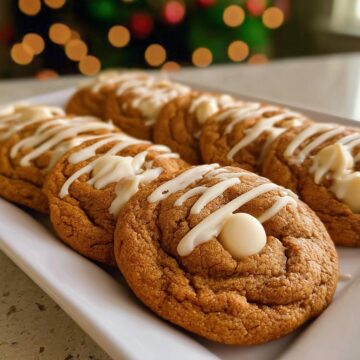 Chewy Maple Cinnamon Cookies