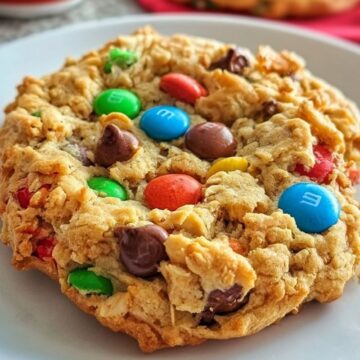Chewy Monster Cookies