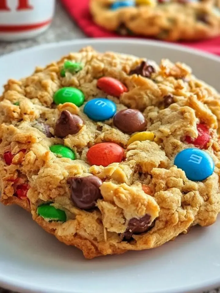 Chewy Monster Cookies