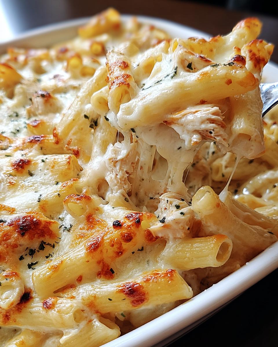 Chicken Alfredo Baked Ziti - detail 1