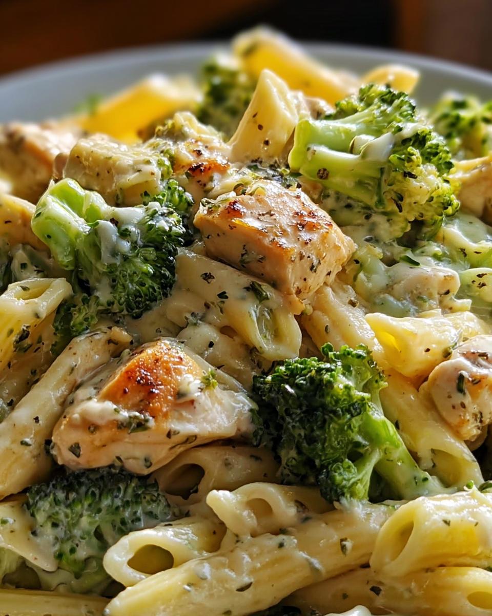Chicken And Broccoli Pasta - detail 2