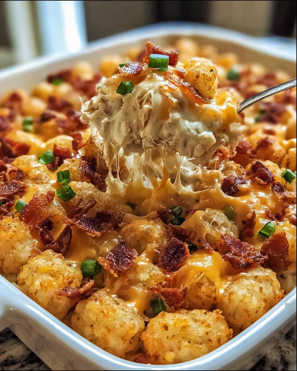 Chicken Bacon Crunch Casserole - detail 2