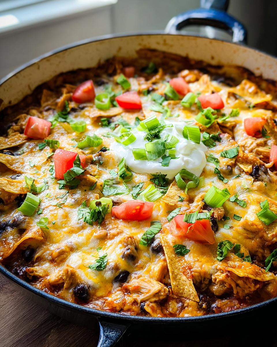 Chicken Black Bean Enchilada Skillet - detail 1