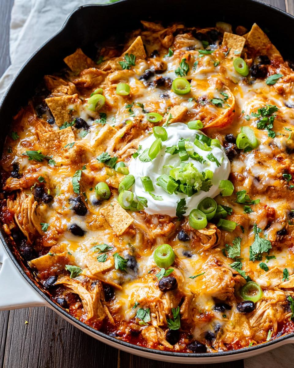 Chicken Black Bean Enchilada Skillet - detail 2