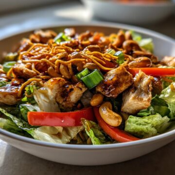 Chicken Cashew Crunch Salad