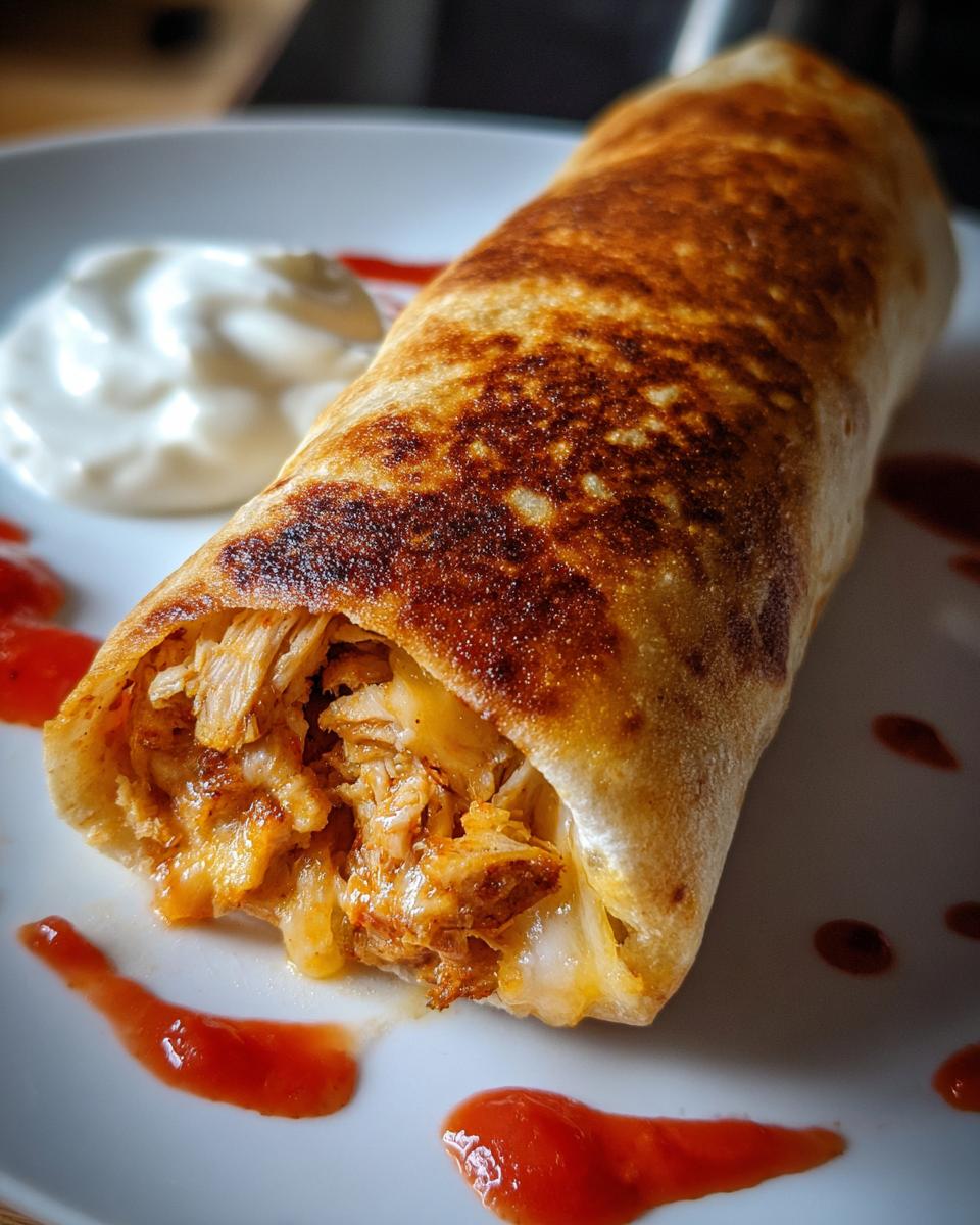 Chicken Chimichangas - detail 1