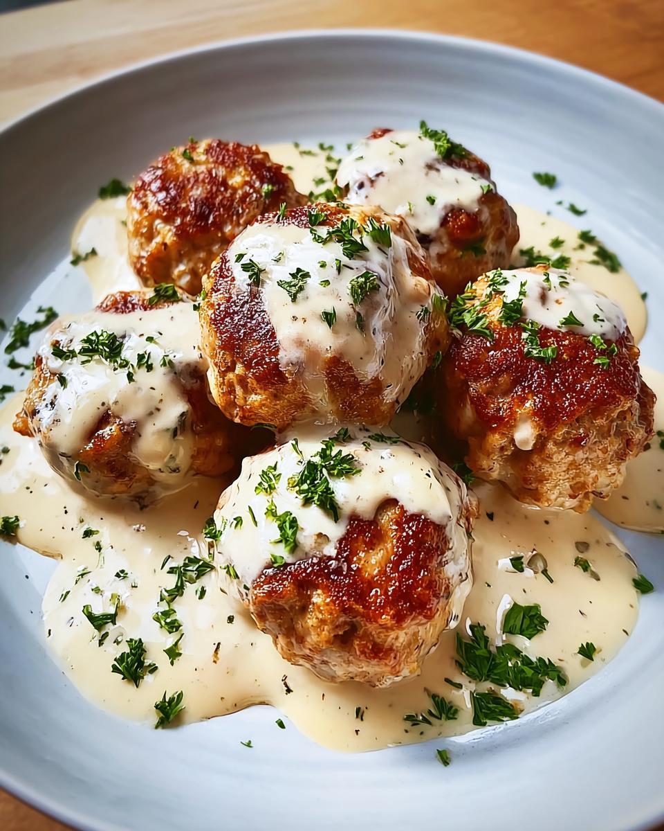 Chicken Cordon Bleu Meatballs - detail 1