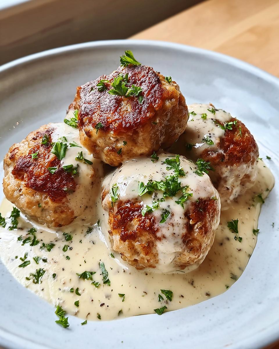 Chicken Cordon Bleu Meatballs - detail 2