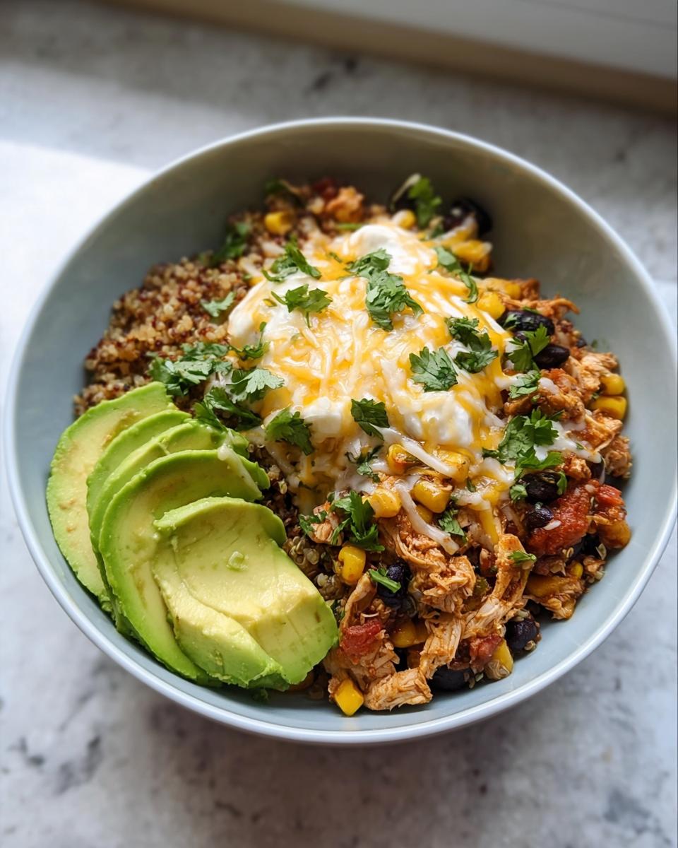 Chicken Enchilada Bowl - detail 2