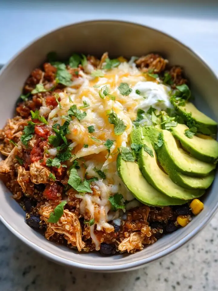 Chicken Enchilada Bowl