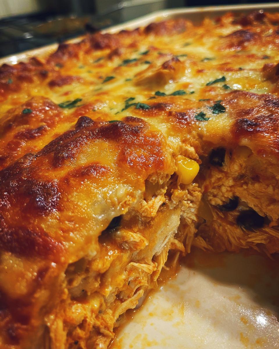 Chicken Enchilada Casserole - detail 1
