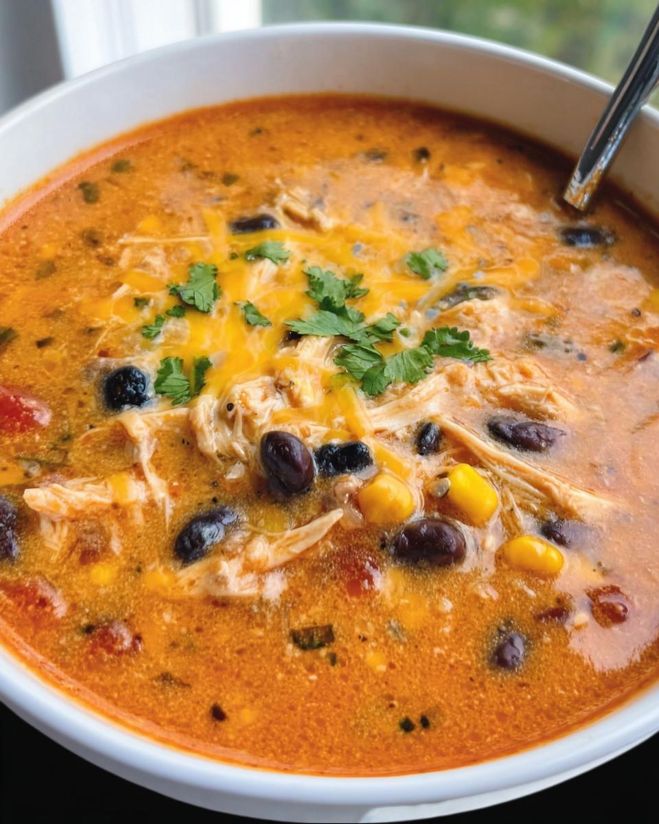 Chicken Enchilada Soup - detail 1