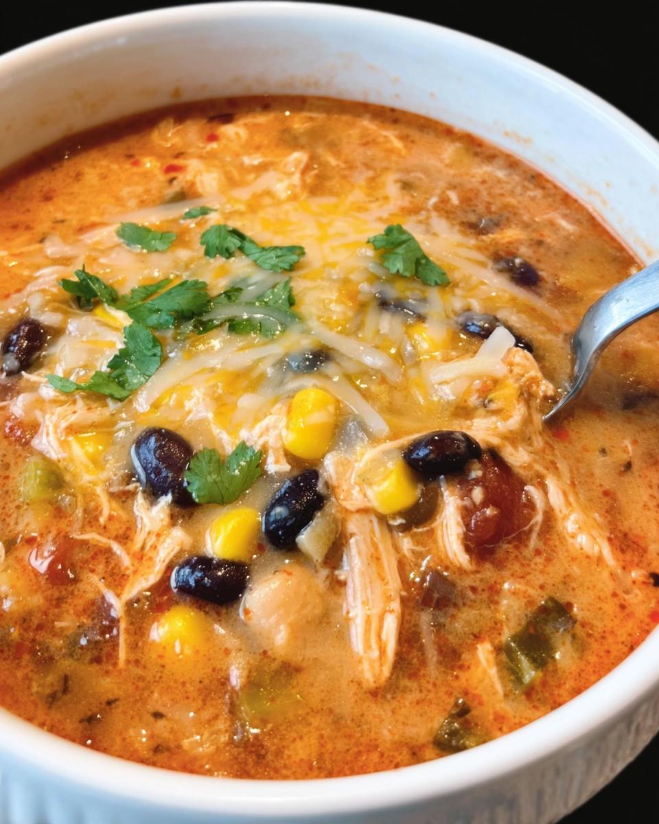 Chicken Enchilada Soup - detail 2