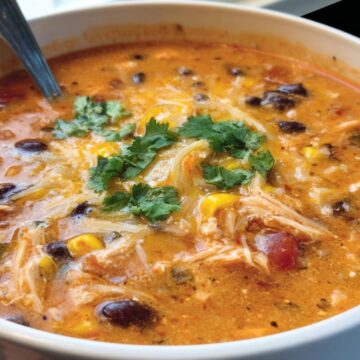 Chicken Enchilada Soup