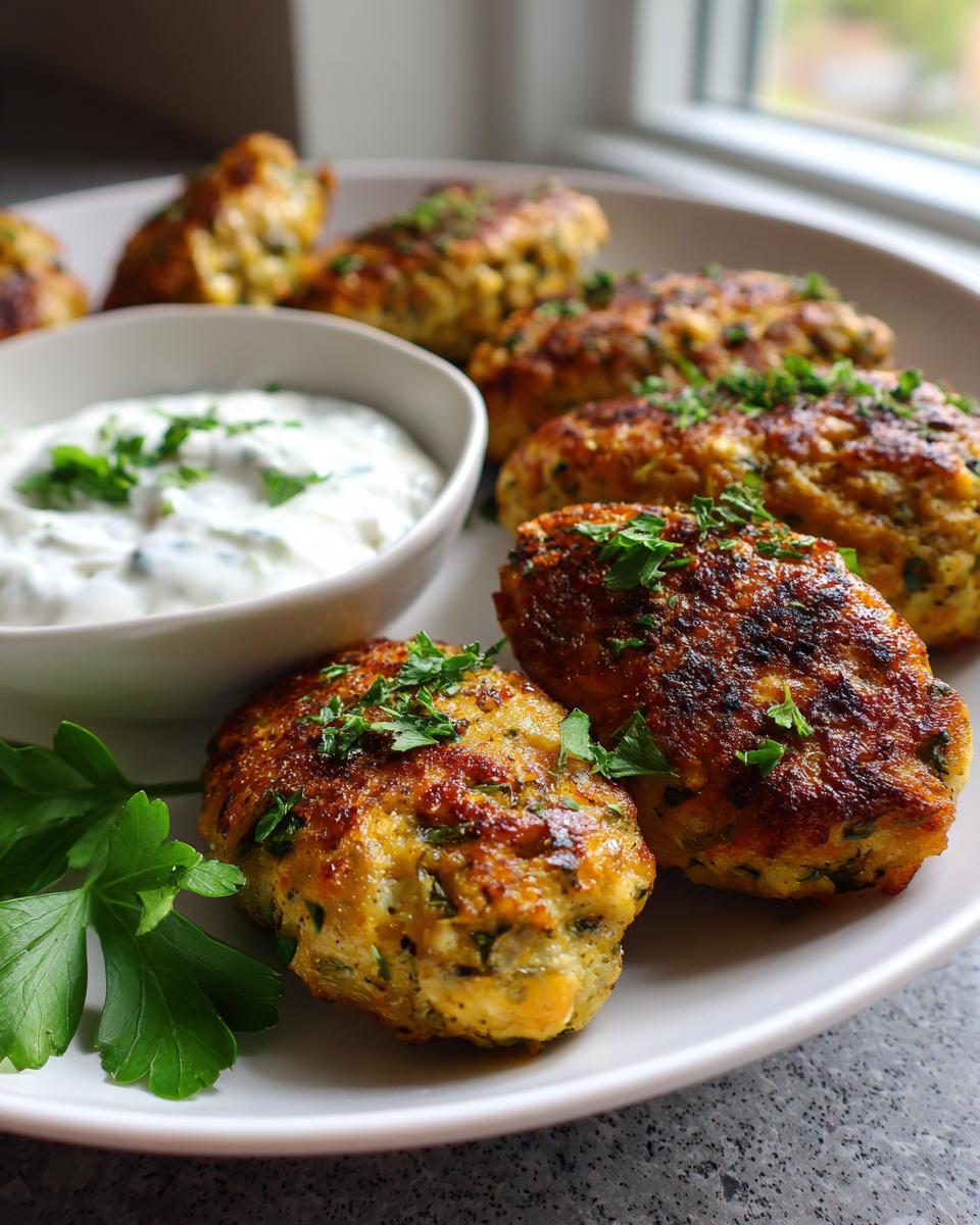 Chicken Kofta with Garlic Yogurt Sauce - detail 2