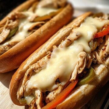 Chicken Philly Cheese Steaks