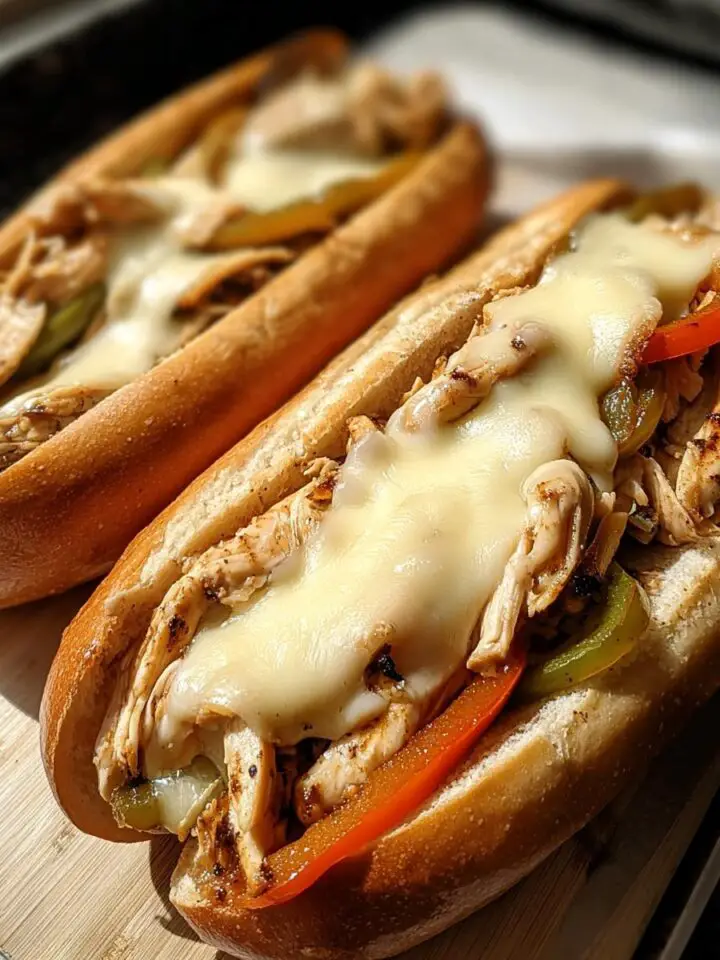 Chicken Philly Cheese Steaks