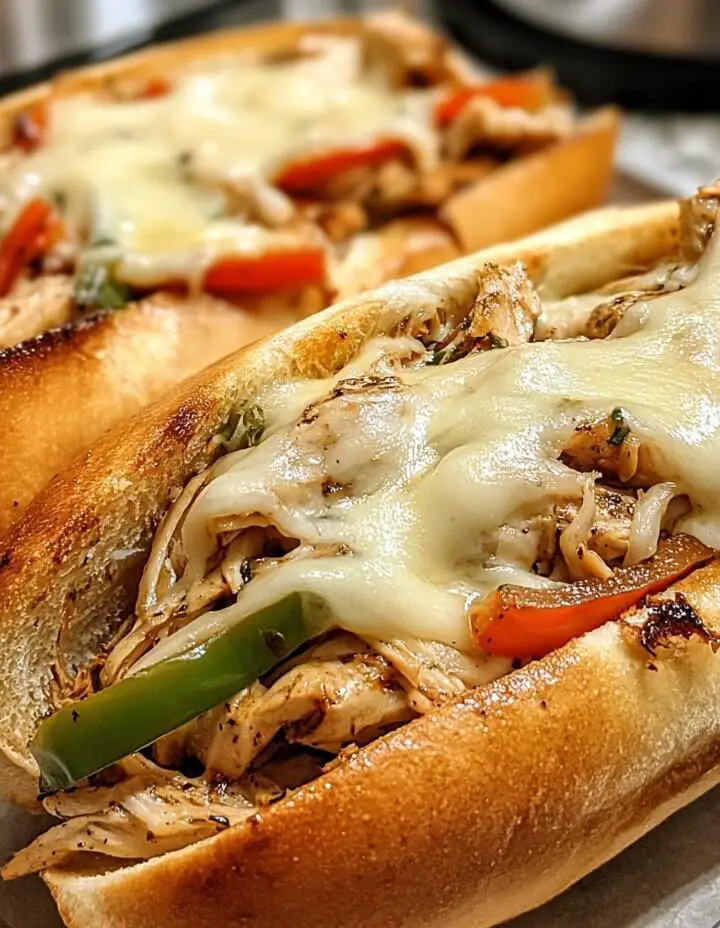Chicken Philly Cheese Steaks