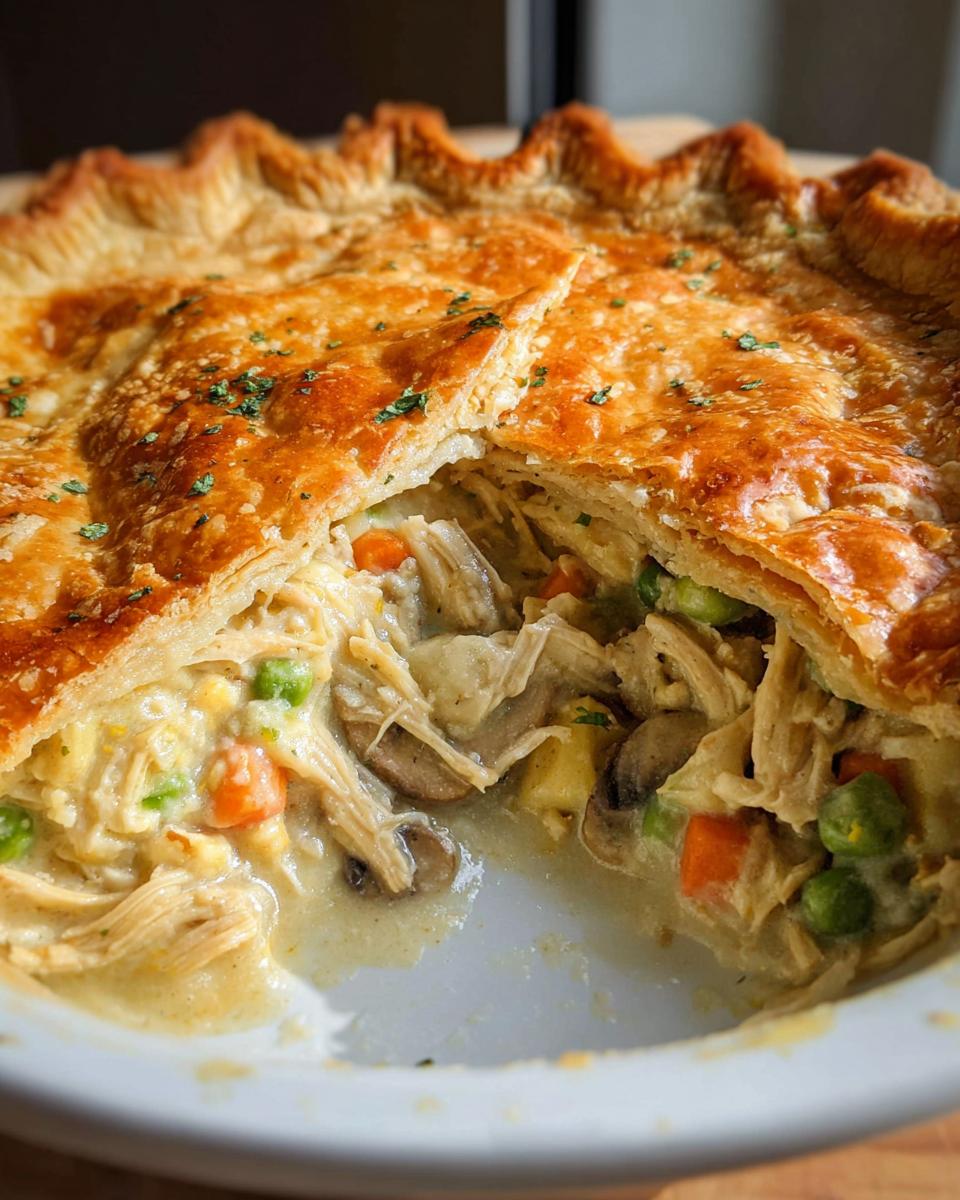 Chicken Pot Pie - detail 1