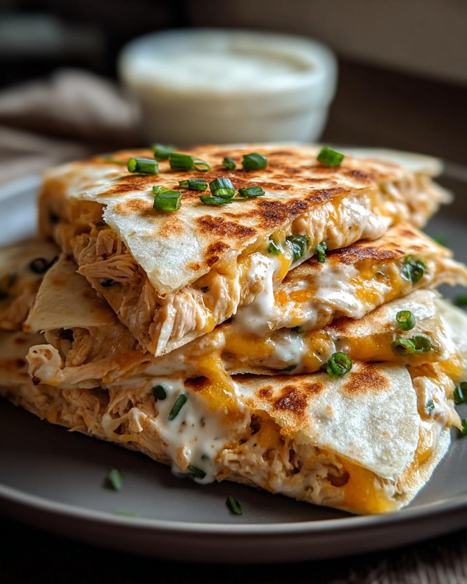 Chicken Ranch Quesadilla - detail 1