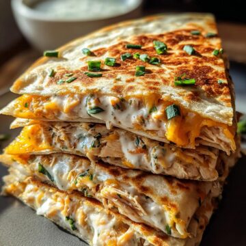 Chicken Ranch Quesadilla