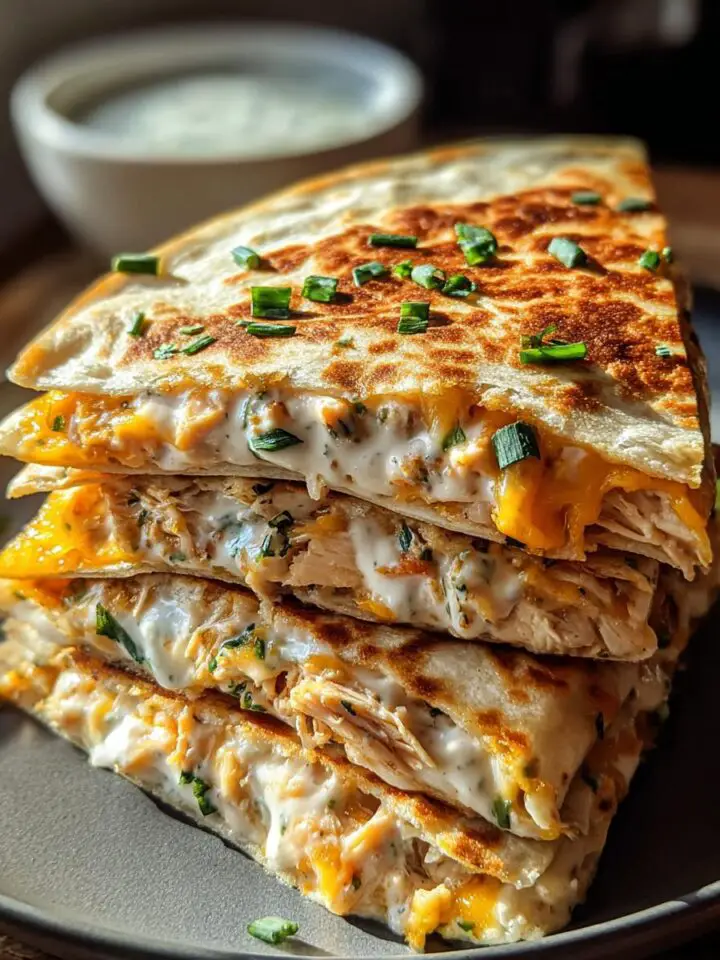 Chicken Ranch Quesadilla