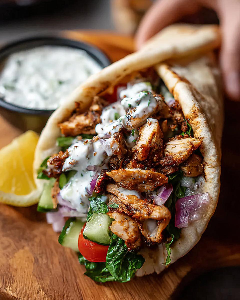 Chicken Shawarma with Garlic Sauce - detail 2