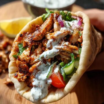 Chicken Shawarma with Garlic Sauce