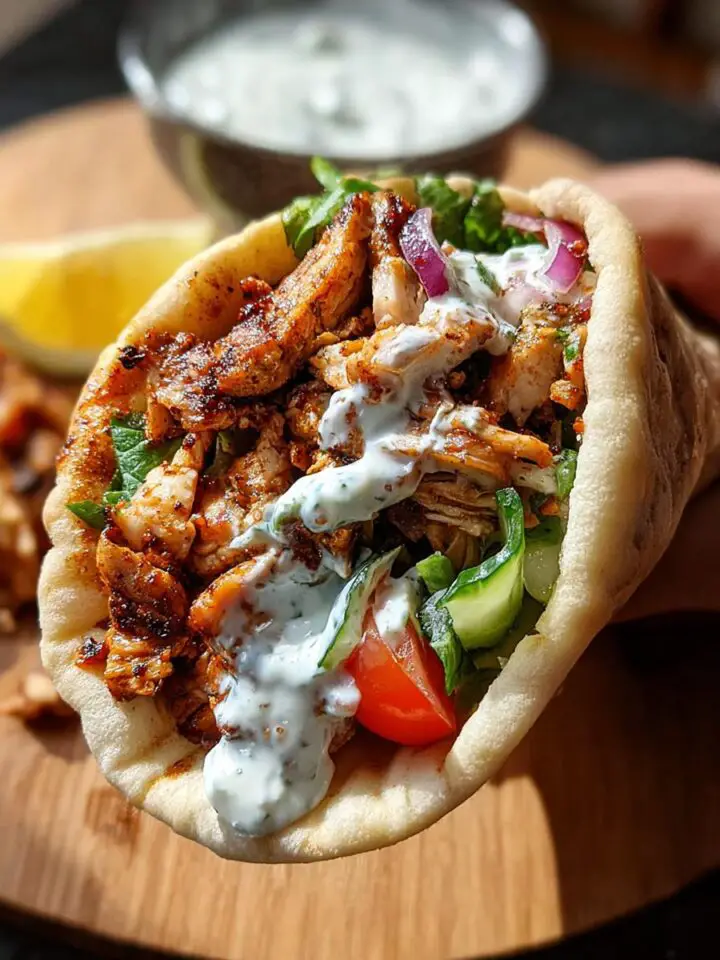 Chicken Shawarma with Garlic Sauce