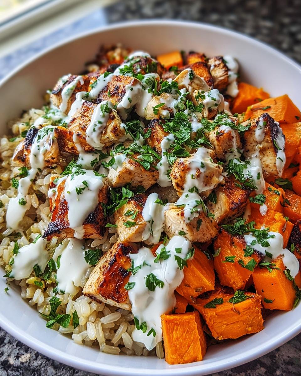 Chicken Sweet Potato Bowl - detail 1