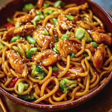 Chicken Teriyaki Noodles