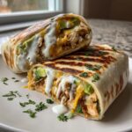 Chicken and Avocado Ranch Burritos