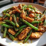 Chicken and Green Bean Stir-Fry