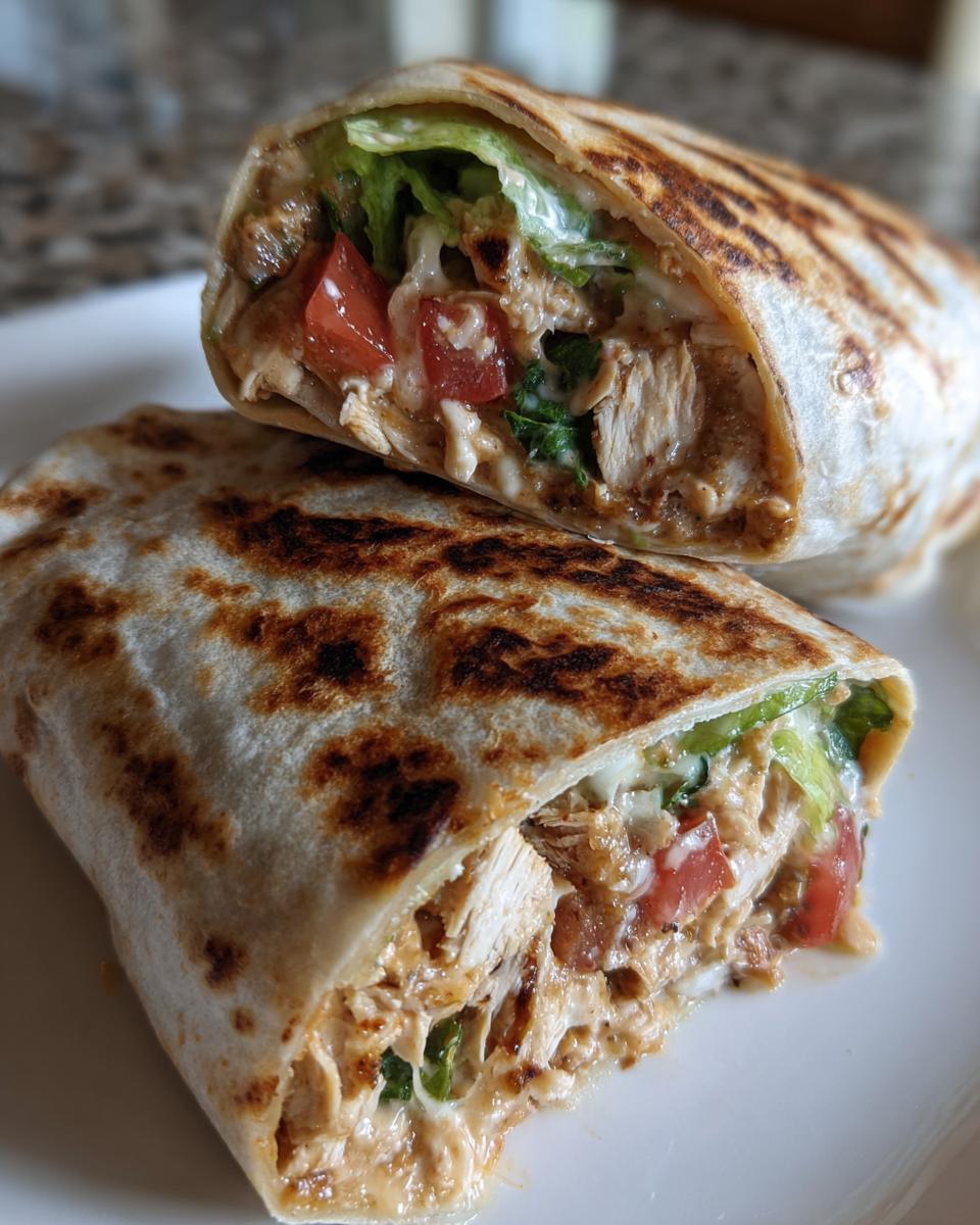 Chipotle Ranch Grilled Chicken Burrito - detail 1