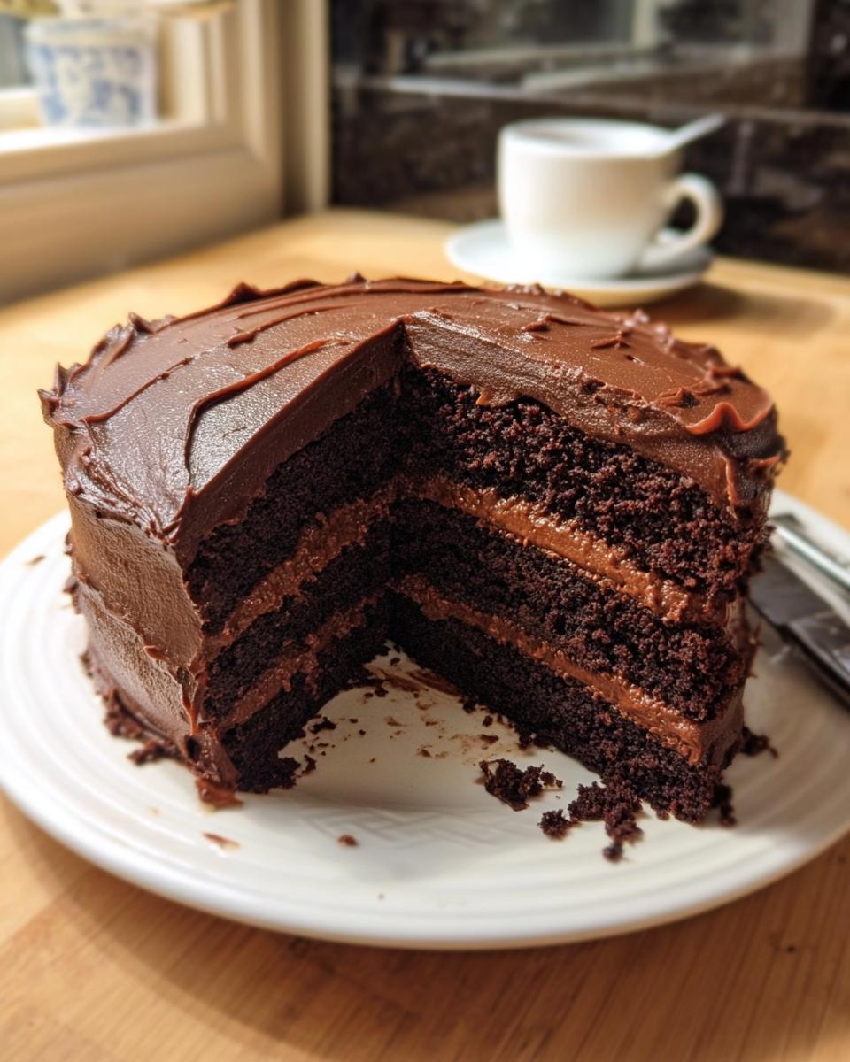 Chocolate Buttermilk Cake - detail 2