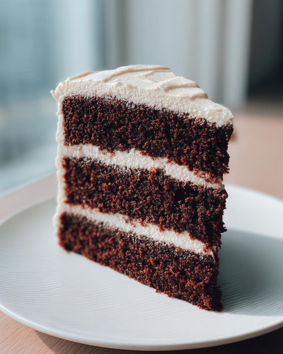 Chocolate Cake with Vanilla Buttercream - detail 3