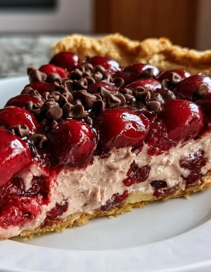 Chocolate Cherry Pie