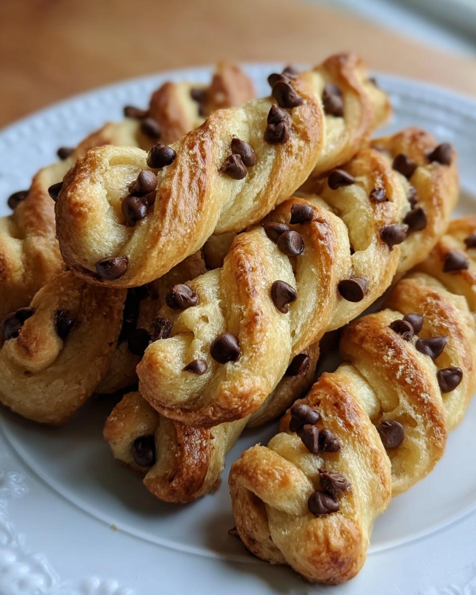 Chocolate Chip Cookie Dough Twists - detail 2