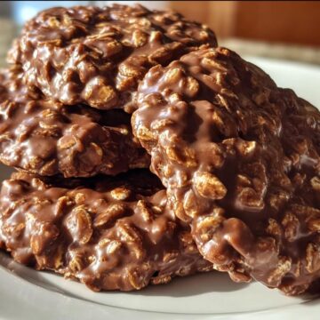 Chocolate Oatmeal No Bake Cookies
