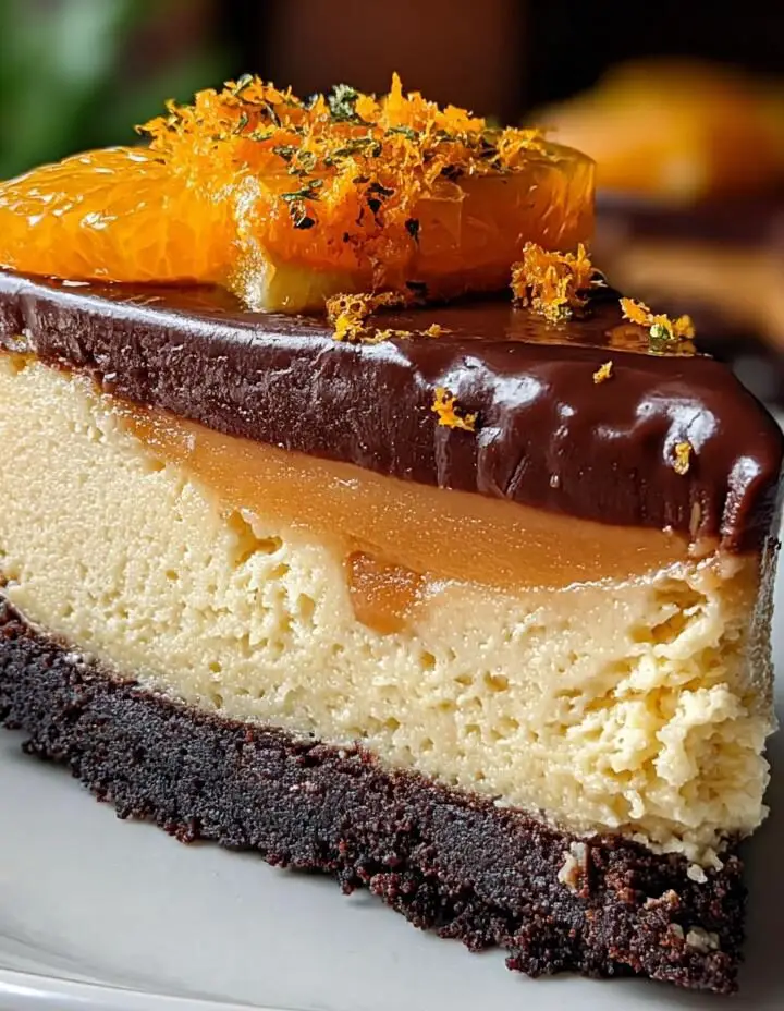 Chocolate Orange Cheesecake