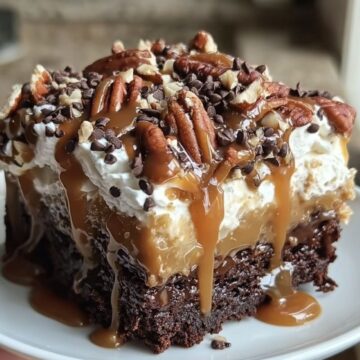 Chocolate Turtle Cake