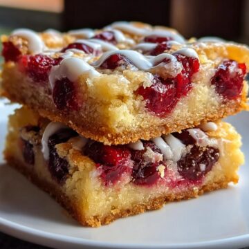 Christmas Cherry Bars