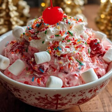 Christmas Cherry Fluff Recipe