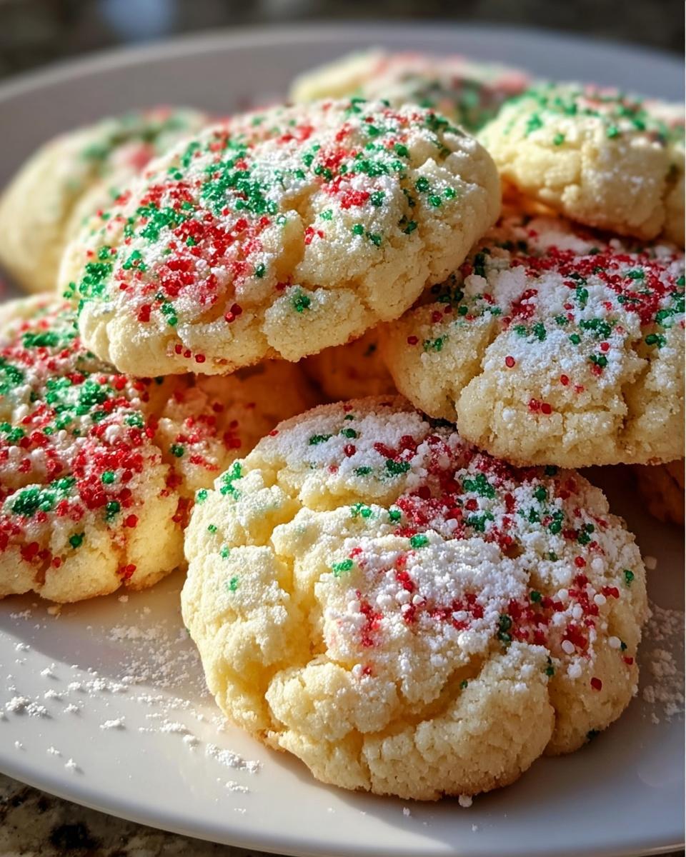 Christmas Ooey Gooey Butter Cookies - detail 2