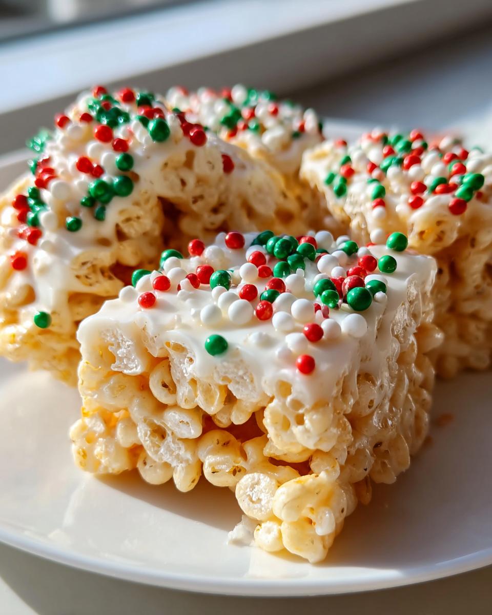 Christmas Rice Crispy Treats - detail 1